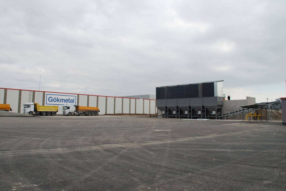 Tekirdağ fabrika sahası ve tır parkı asfaltı